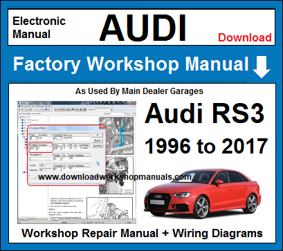 Audi RS3 Service Repair Workshop Manual