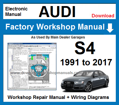 Audi S4 Service Repair Workshop Manual