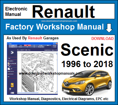 renault scenic service repair workshop manual