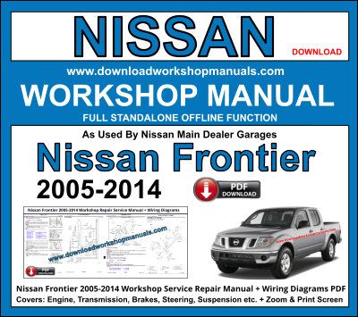 Nissan Frontier Work Repair Manual Pdf, 2005 Nissan Titan Ignition Wiring Diagram Pdf