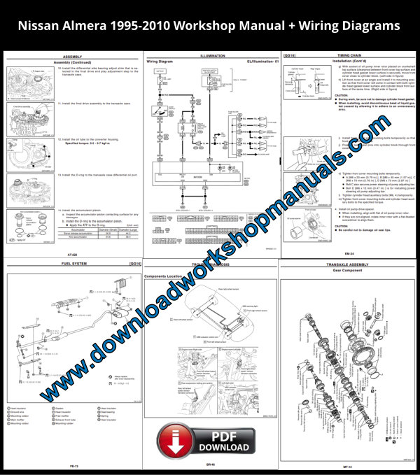 Nissan Almera Workshop Repair Manual