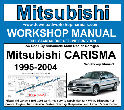 Mitsubishi Carisma Service Repair Manual Download