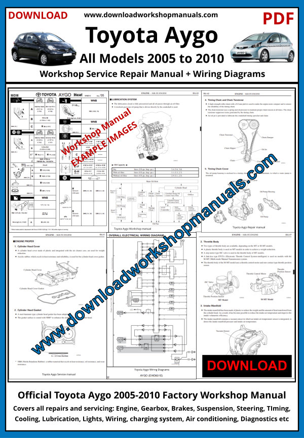 Toyota Aygo Workshop Service Repair Manual