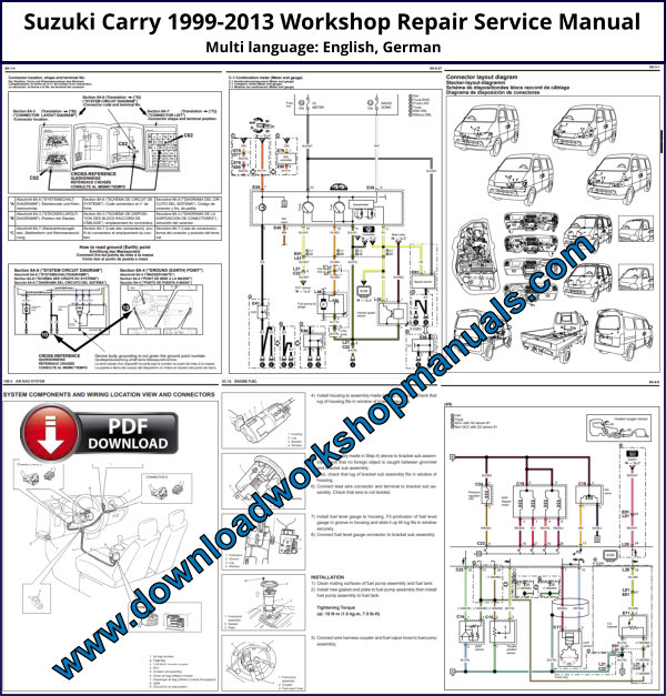 Suzuki Carry Workshop Repair Manual Download
