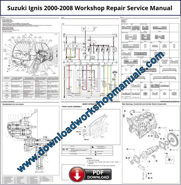 Suzuki Ignis Workshop Repair Manual Download