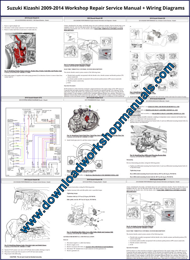 Suzuki Kizashi Workshop Repair Manual Download