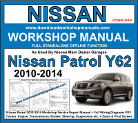 NISSAN WORKSHOP REPAIR MANUALS