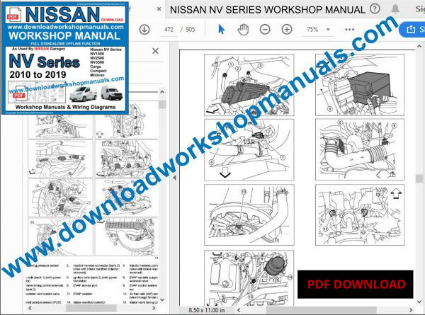 Nissan NV Workshop Repair Manual