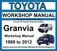 Toyota granvia Service repair workshop manual