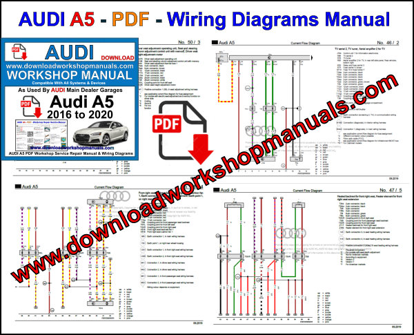 AUDI A5 PDF Wiring Diagrams Manual