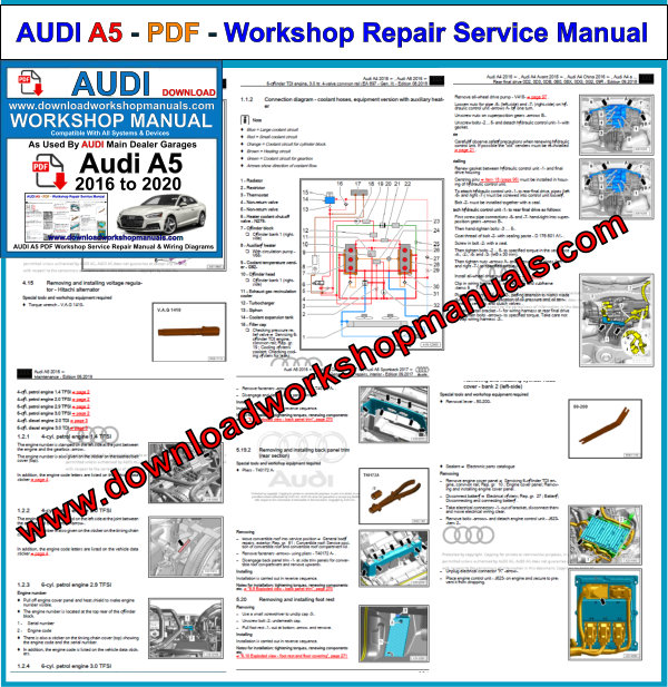 AUDI A5 PDF Workshop Repair Service Manual