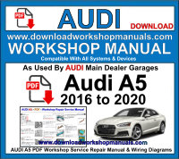 AUDI A5 PDF Workshop Service Repair Manual