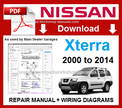 Kit Manual De Taller Diagramas Nissan Xterra N50 2011 