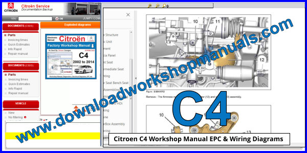 Citroen C4 Workshop Service Repair Manual