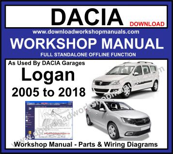 Dacia Logan II PDF Workshop Service & Repair Manual 2012-2017 