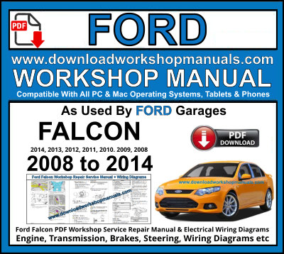 Ford Falcon Workshop Service Repair Manual