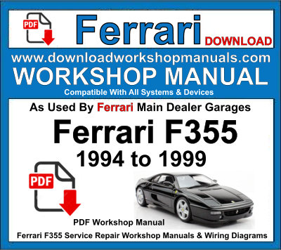 Ferrari F355 workshop repair manual