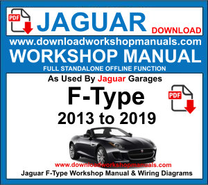 JAGUAR F-Type workshop service repair manual