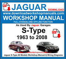 Jaguar S Type Service Repair Workshop Manual Download