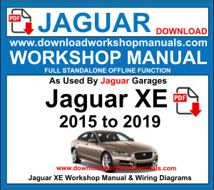 JAGUAR XE workshop repair manual