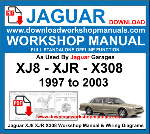 Jaguar XJ8 XJR X308 Workshop Manual & Wiring Diagrams