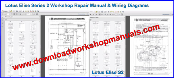 Lotus Elise Series 2 Workshop Repair Manual & Wiring Diagrams