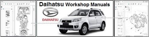 Daihatsu Service Repair Workshop Manuals