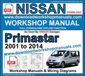 Nissan Primastar Workshop Repair Manual