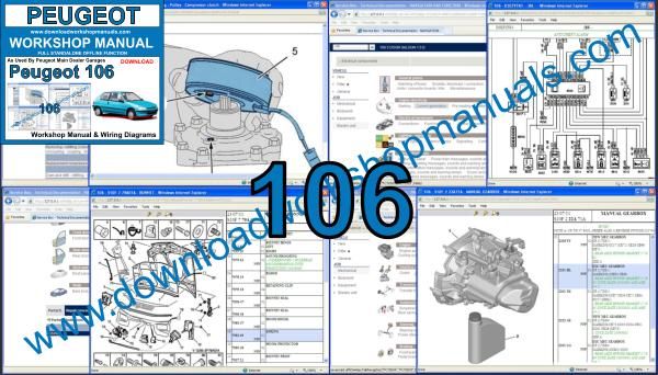 Peugeot 106 Work Repair Manual, Peugeot 106 Wiring Diagram Pdf