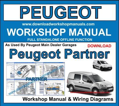Peugeot Partner Work Service Repair, Peugeot Partner Wiring Diagram