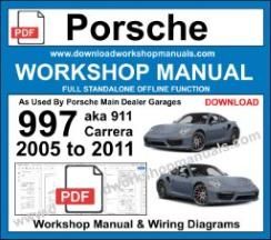 Porsche 997 Carrera Workshop Service Repair Manual