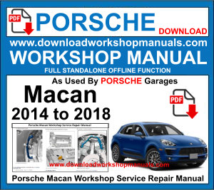 Porsche Macan Workshop Service Repair Manual Download