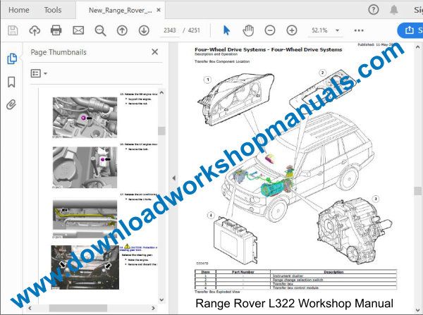 Range Rover L322 Right Rear Sill Repair Panel & Jacking Point – 2001-2012 – Steel, UK Made – Rangey Parts
