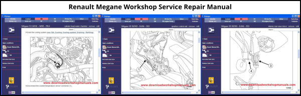 Renault Megane Service Repair Workshop Manual