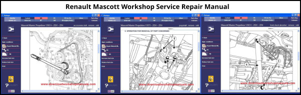 Renault Mascott Service Repair Workshop Manual Download