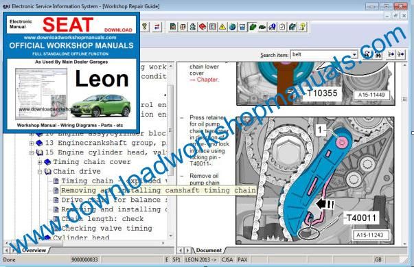 Seat Leon Repair Manual Haynes Manuel Atelier service manual 2005-2012