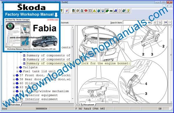 Skoda Fabia Workshop Manual