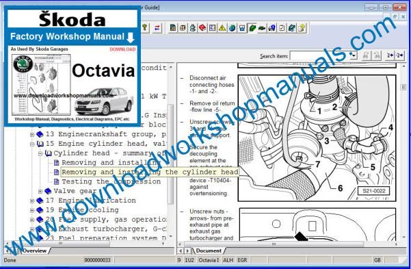 Skoda Octavia Workshop Manual