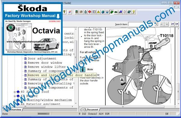 Skoda Octavia Service Manual