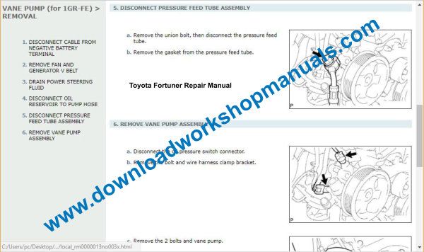 Toyota Wiring Harness Repair Manual from www.downloadworkshopmanuals.com