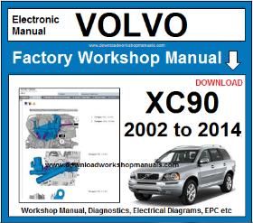 WIRING *WORKSHOP MANUAL SERVICE & REPAIR GUIDE for VOLVO XC90 2002-2014 