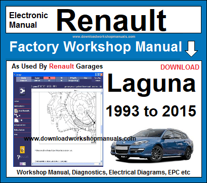 Renault Laguna Service Repair Workshop Manual