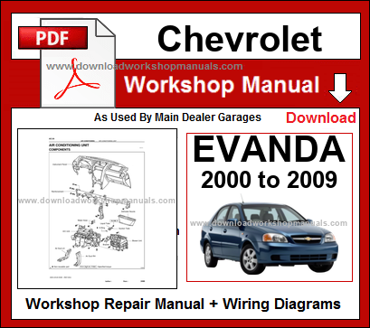 Chevrolet Evanda Workshop Service Repair Manual Download