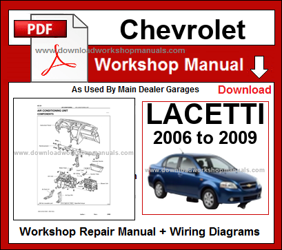 Chevrolet Lacetti Workshop Service Repair Manual Download