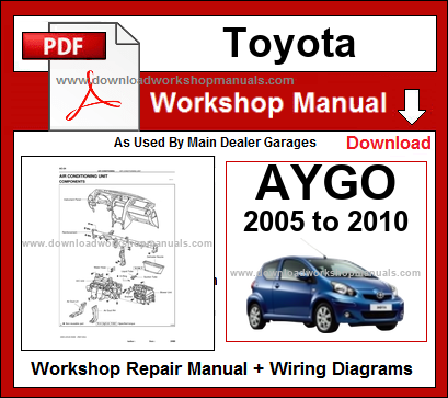 Toyota Aygo Workshop Repair Service Manual Download