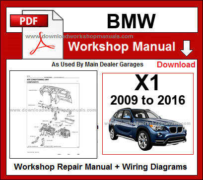 BMW X1 Workshop Repair Manual Download