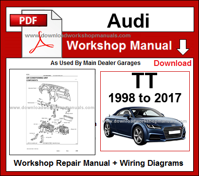 Audi TT Service Repair Workshop Manual 