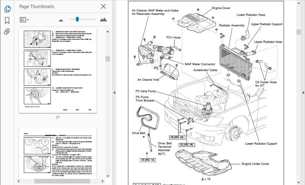 Lexus IS300 Service Repair Workshop Manual