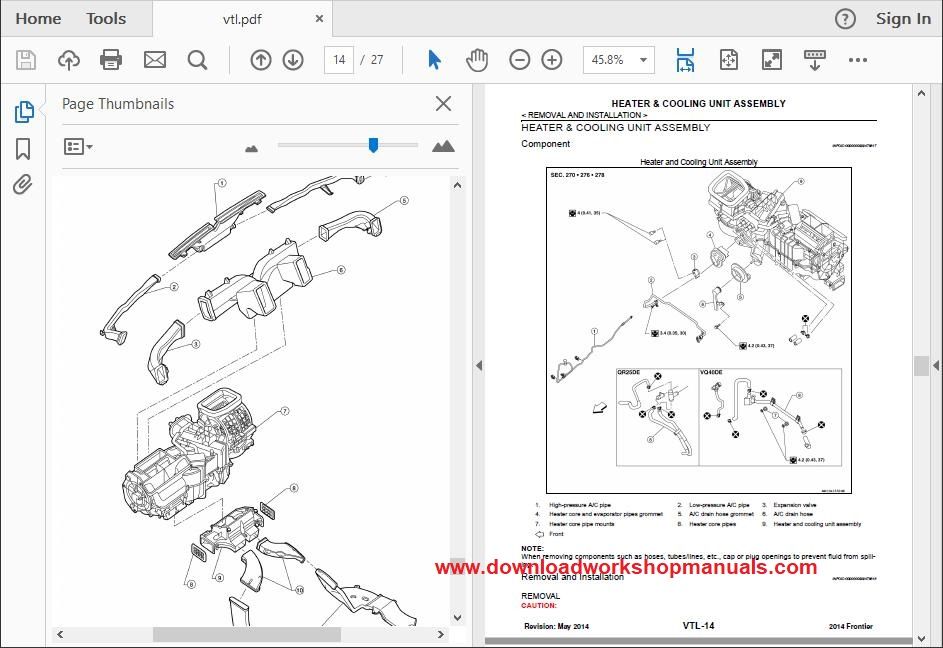 Nissan Navara Workshop Repair Manual volvo wiring diagrams download 