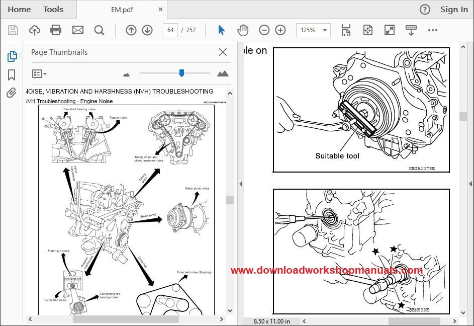 Nissan Navara Workshop Service Repair Manual engine repair